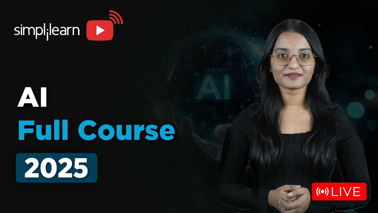 Artificial Intelligence Full Course 2026 | Artificial Intelligence Tutorial | AI Course |Simplilearn