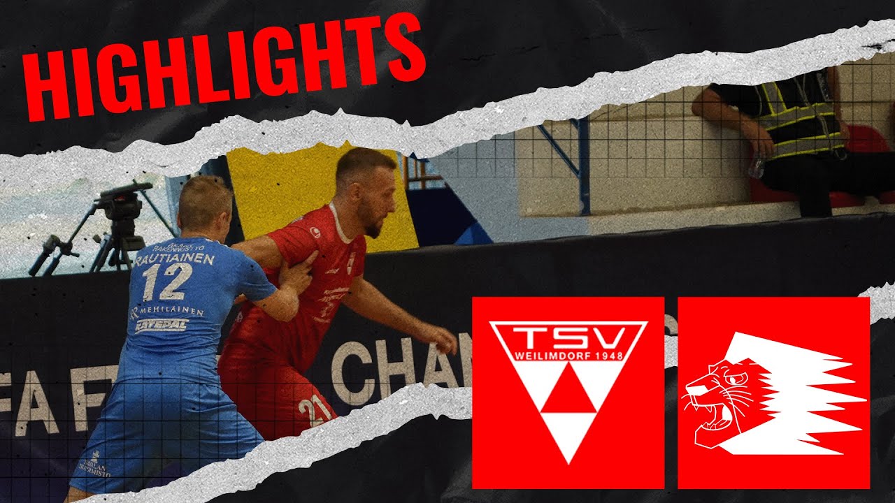 TSV Weilimdorf - Akaa Futsal | HIGHLIGHTS | UEFA FUTSAL CHAMPIONS LEAGUE