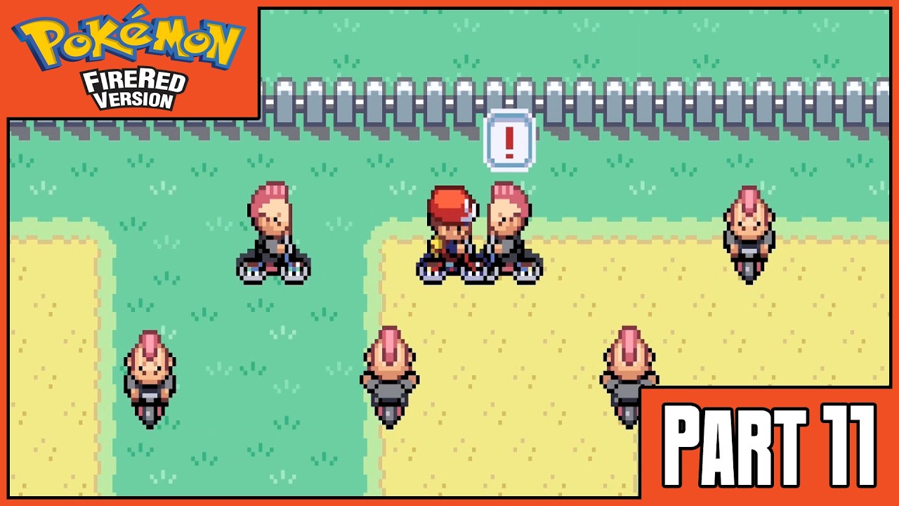 Pokémon Fire Red (Switch) | Playthrough | Part 11: Cycling to Saffron City