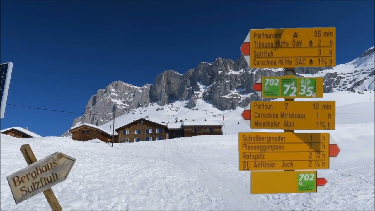 St Antönien - Partnun Alpenrösli - St. Antönien /// 7. März 2022