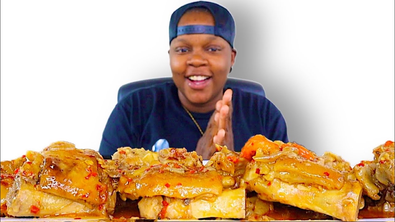 SPICY PIG FEET | SOUL FOOD • MUKBANG❗️ 먹방
