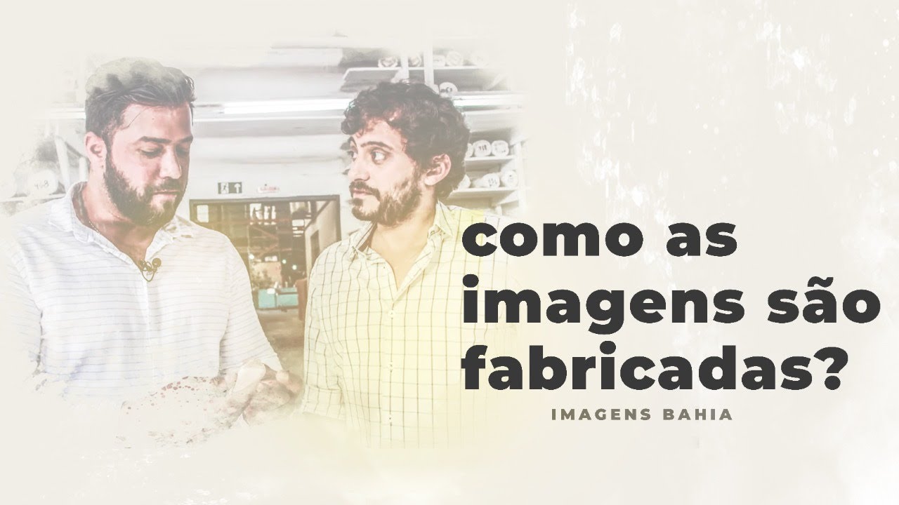 COMO SE FABRICAM AS IMAGENS - Visitei a fábrica e fiquei impressionado com o que vi!