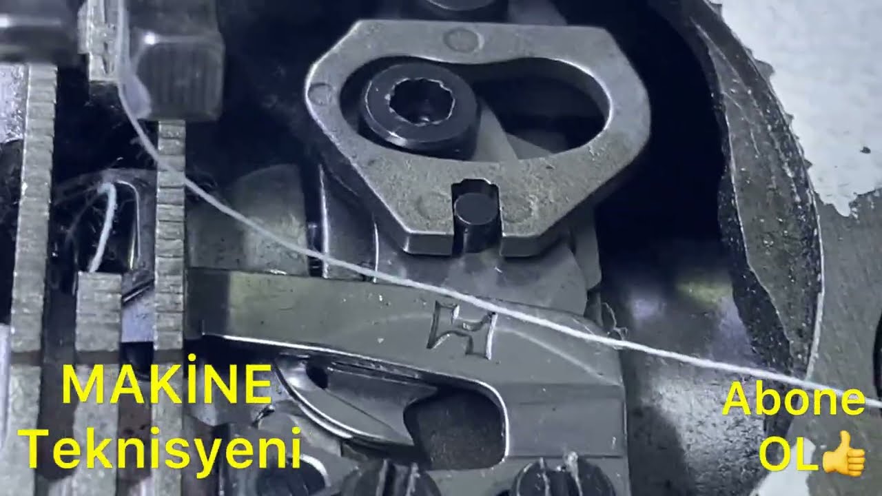 İplik iğneden çıkması nedeni /The thread comes out of the needle /الخيط يخرج من الإبرة