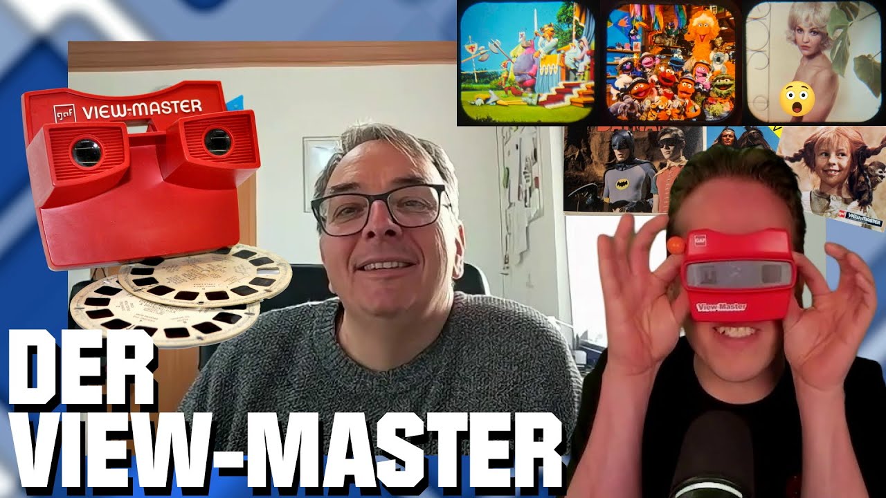 Der VIEW-MASTER SUPER-SAMMLER: Marco Heuzeroth zeigt seine Schätze. #viewmaster #nostalgie #retro