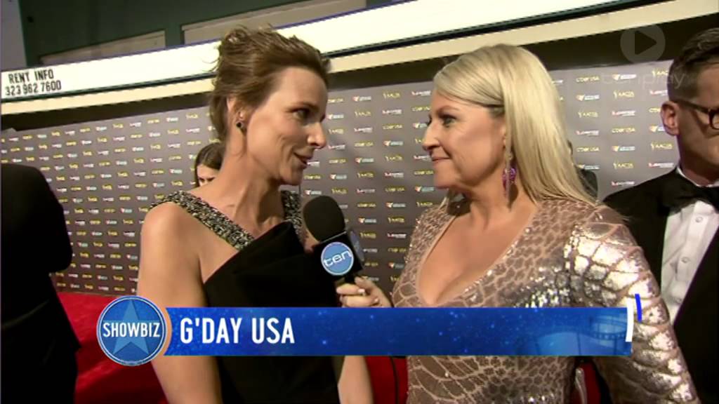Angela Bishop at G'Day USA
