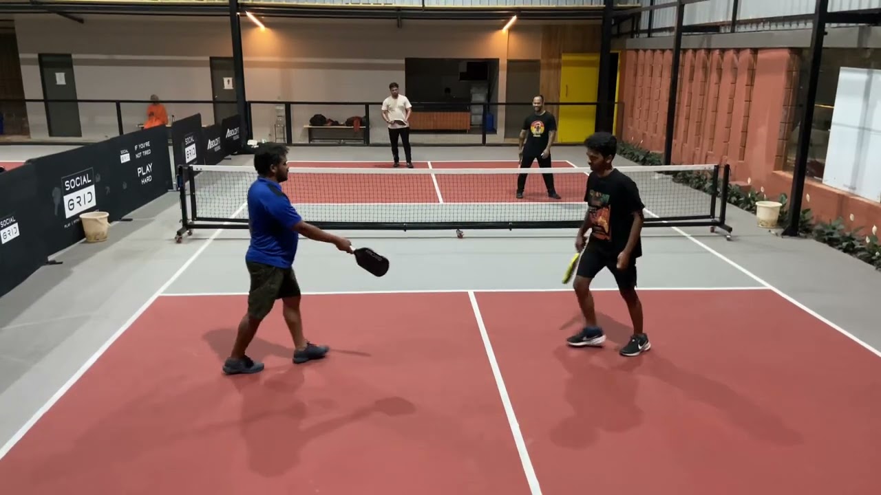 Pickleball Night⚡️ | Late Night Battle at Social Grid, Haralur |📅 October 16, 2025