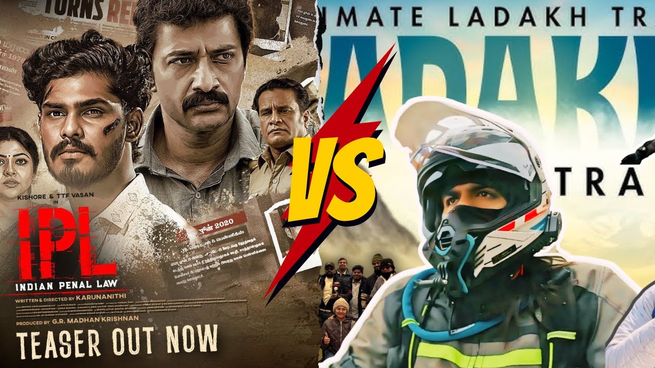 🔥 TTF IPL Movie Teaser 🎬 Vs Sheriff’s Epic Ladakh Ride Teaser 🏍️  #TTFIPL #teaser #aviation #tamil 