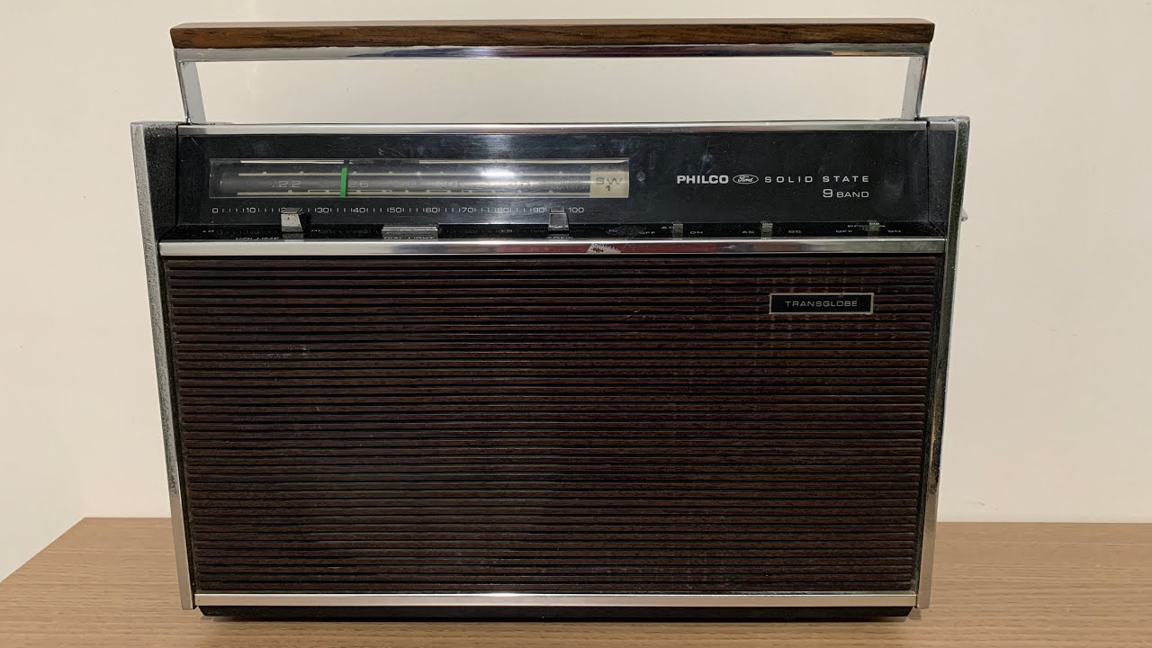 Restauração: Antigo Rádio Philco Transglobe 9 Faixas (Anos 70)