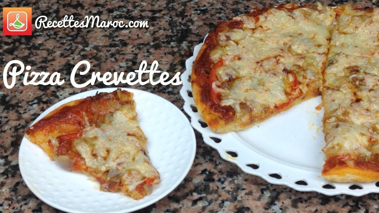 Recette Pizza aux Crevettes
