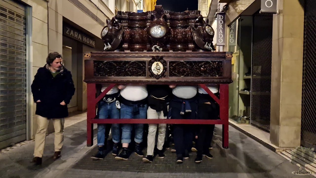 ENSAYOS: Paso de misterio del Cristo del Calvario