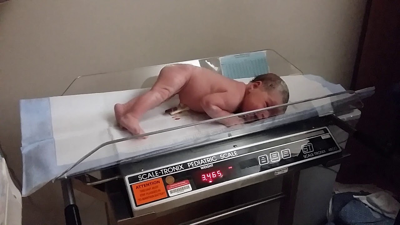 Baby sunni a few minutes old