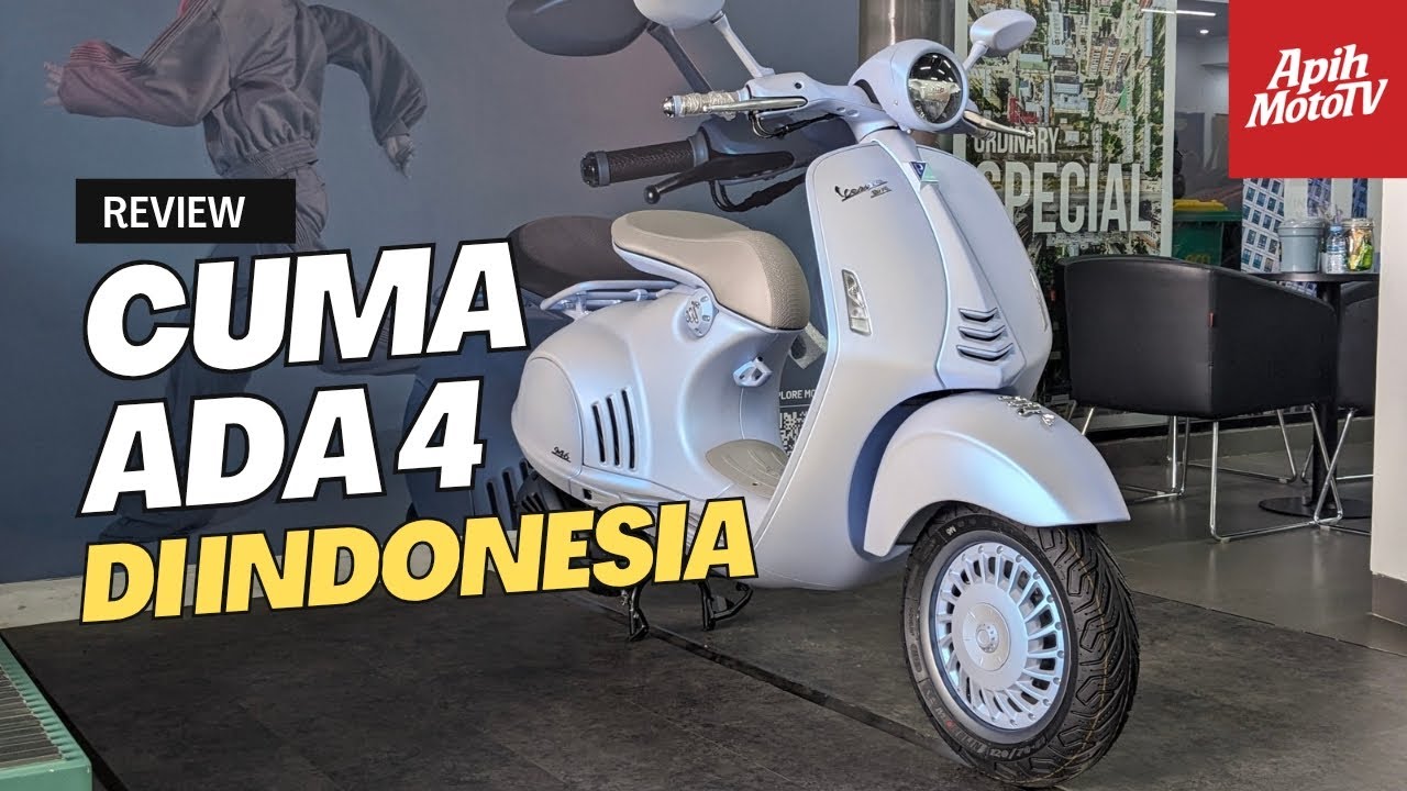 Vespa hampir 300 Juta, Paling Langka di Indonesia