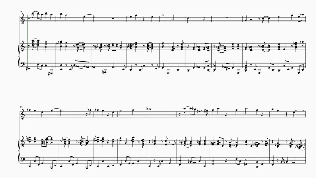 [Cabaret] Flute and Piano Duet Preview