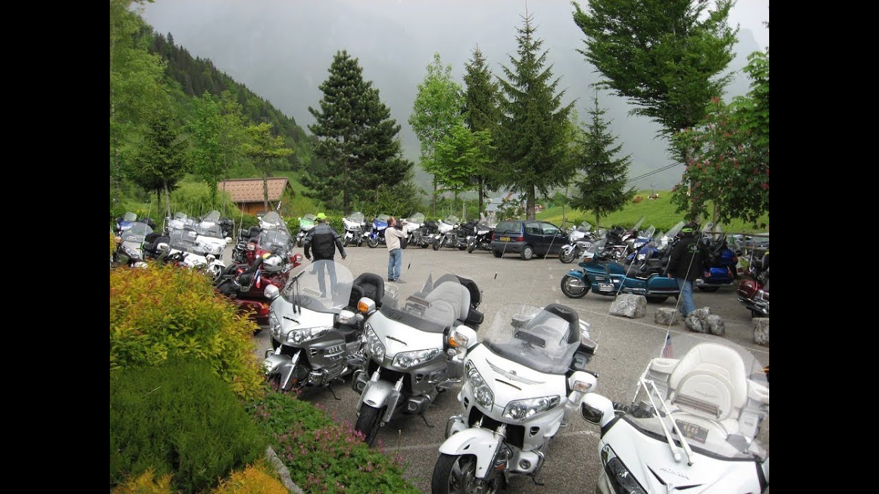 Goldwing - Col de la Colombière / Alpes