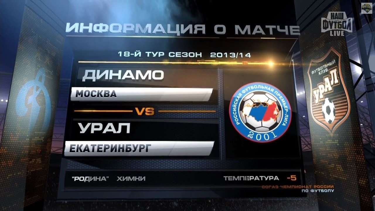 Dynamo vs FC Ural, Week 18 | RPL 2013/14