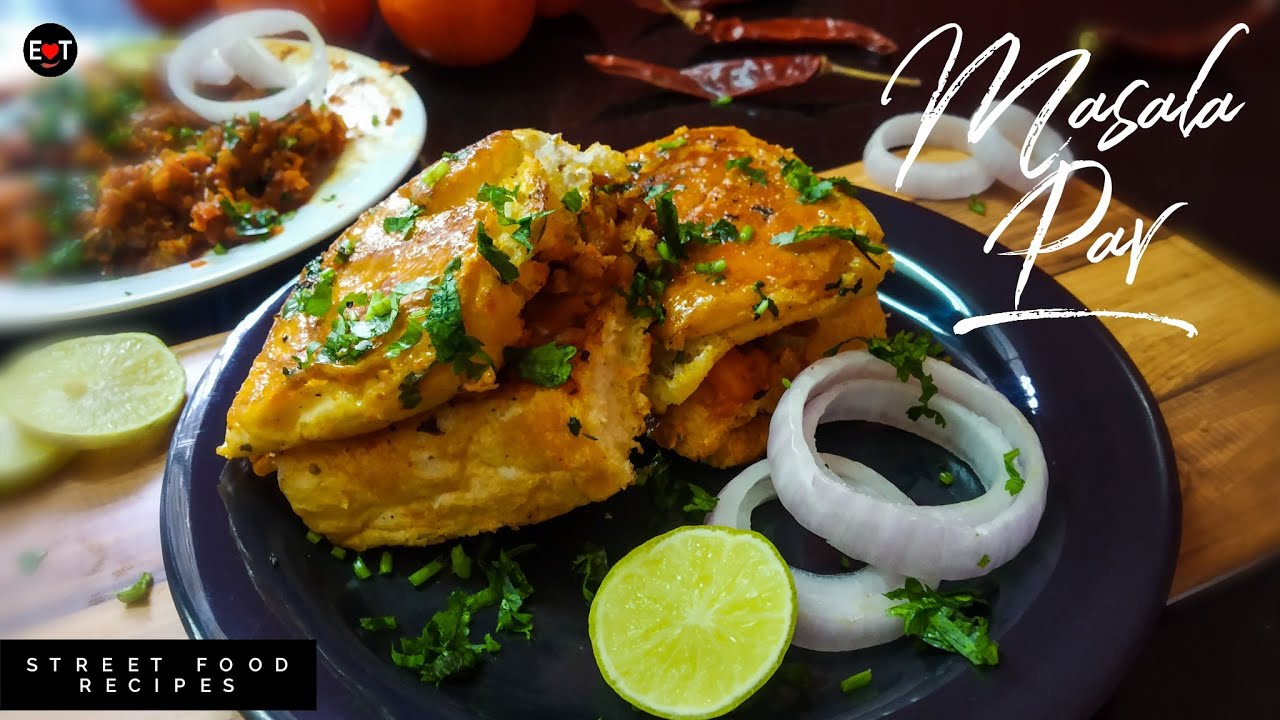 Pav bhaji Masala Pav Recipe  | Street Style Spicy Masala Pav