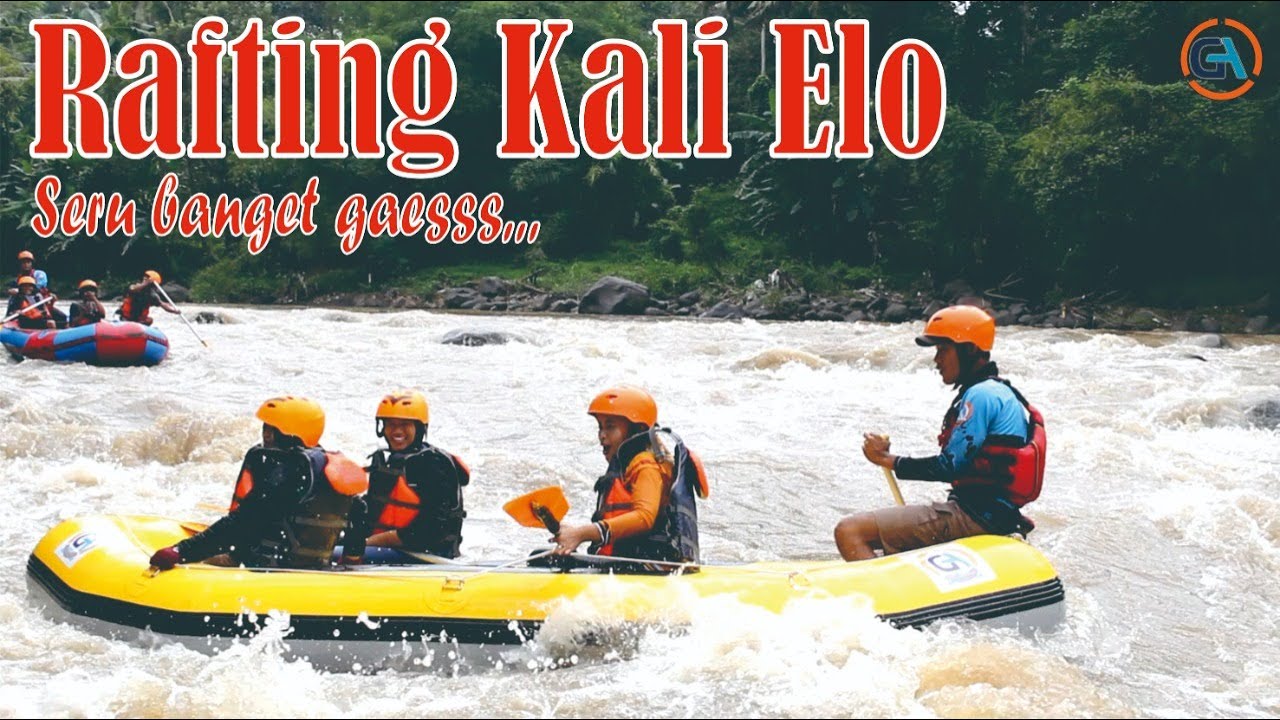 Rafting Kali Elo di Magelang 