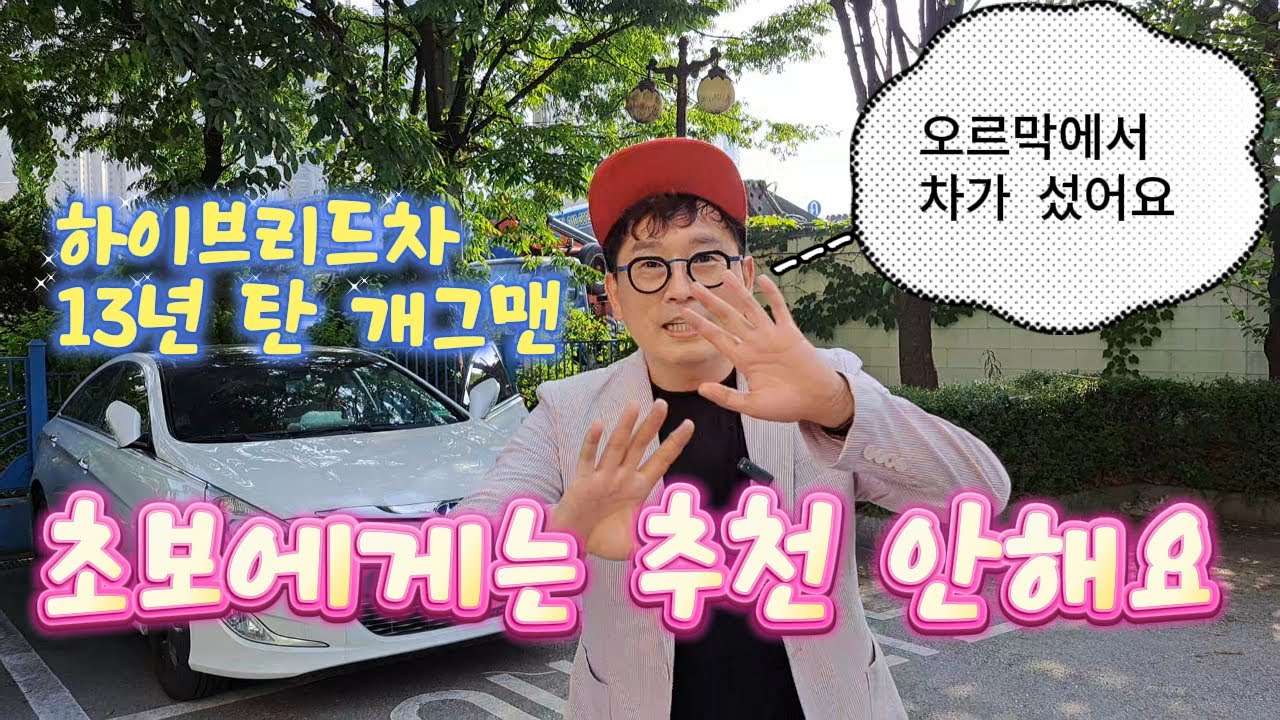 하이브리드차를 13년 탄 개그맨 김일희의 YF쏘나타하이브리드 리뷰 [ 21만키로주행, 소소한 튜닝들...]    #하이브리드차 #중고차 #테블릿네비