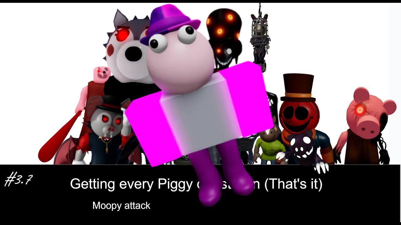 Getting ever Piggy quest skin (part 3.7)  moopy attack