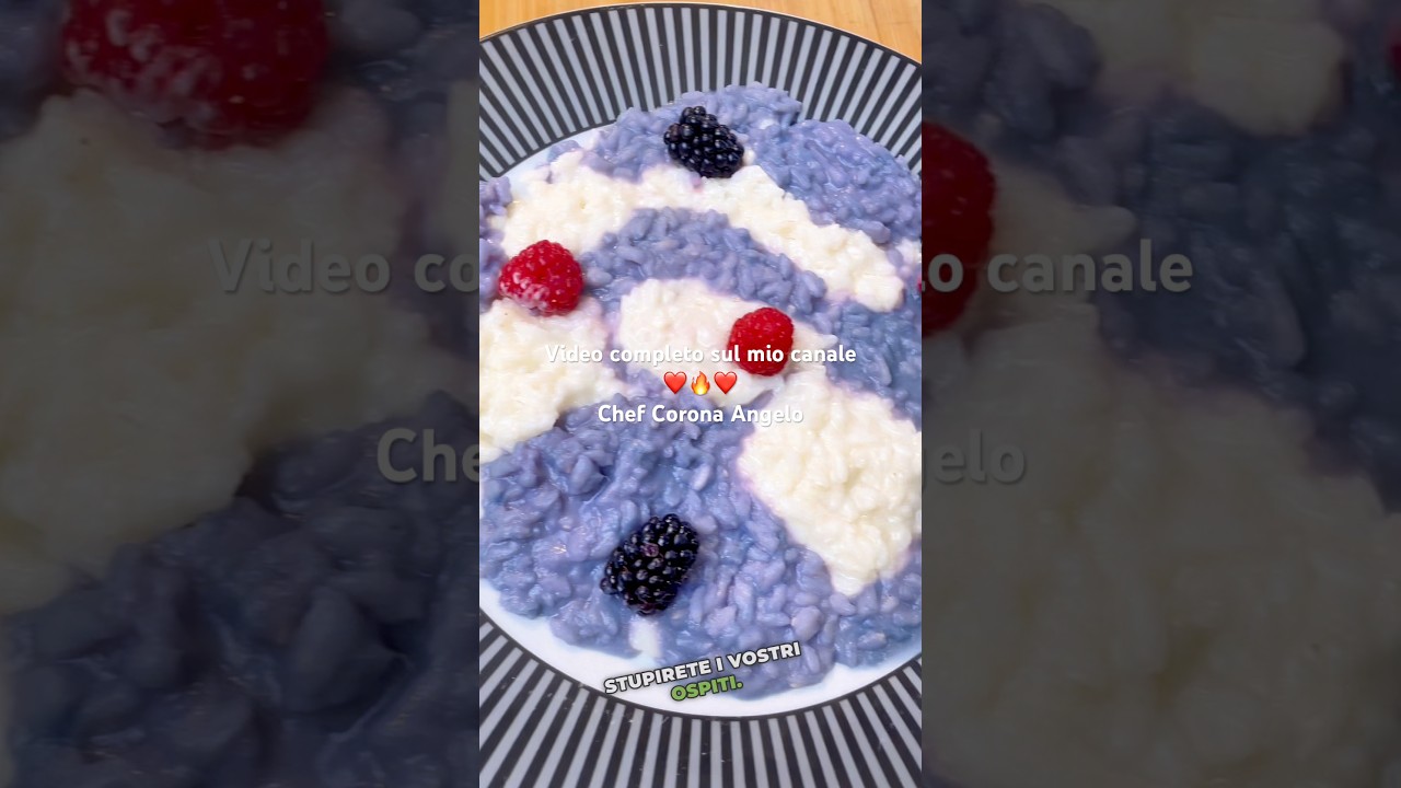 Risotto Leopardato: Un&rsquo;Esplosione di Colori e Sapori Inaspettati!