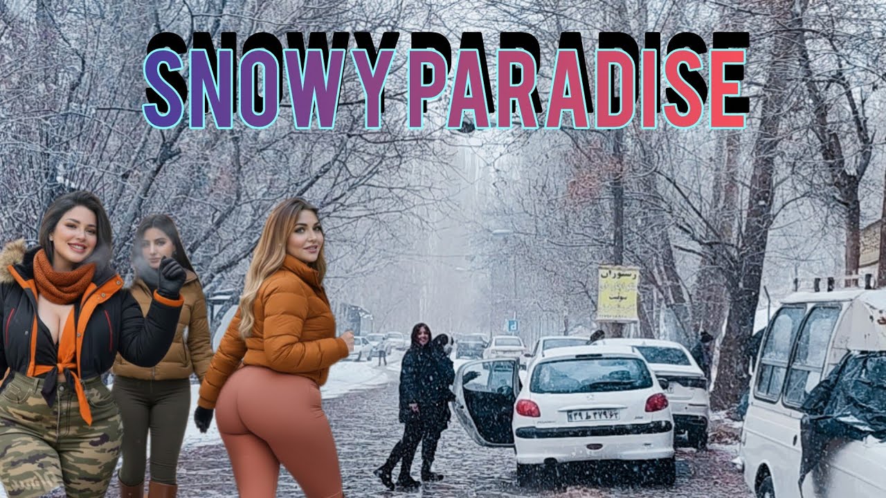 Snowy Paradise in IRAN? ❄️ Exploring Sepidan & Chelegah | Travel Guide