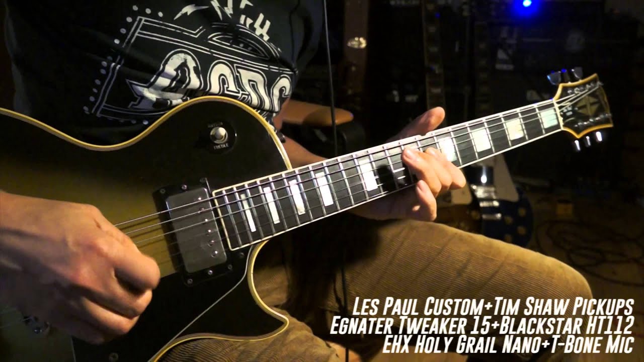 LP Custom + Tim Shaw pickups - Crunch 01