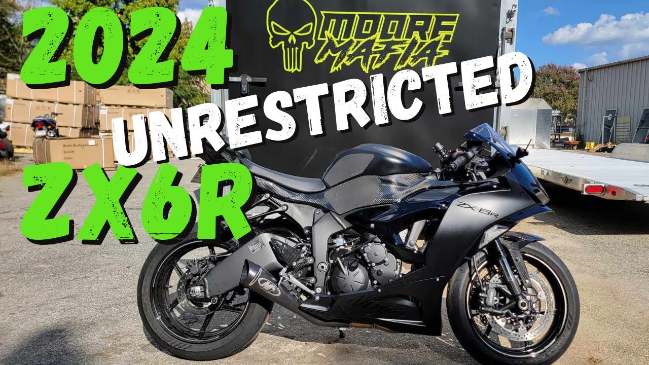 Kawasaki ZX6R 2024 года с ШОКИРУЮЩИМИ заводскими ограничениями | Moore Mafia ECU Flash + Tune M4 ...