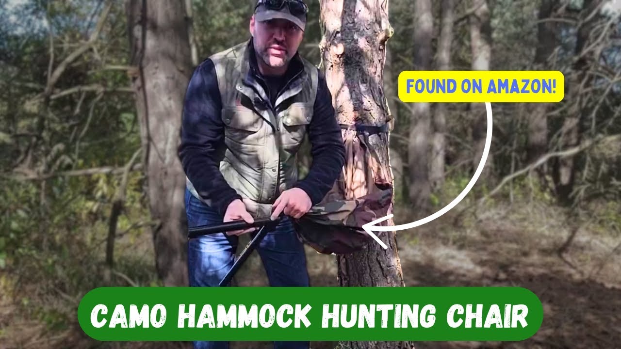 Кресло-гамак Camo на Amazon для охоты: насколько оно громкое, удобное и простое в установке?