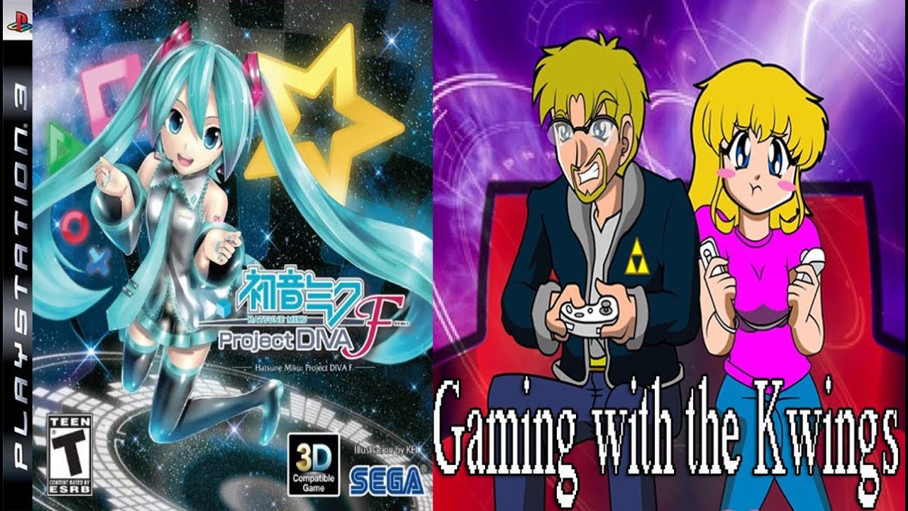 Gaming with the Kwings - Hatsune Miku: Project DIVA F Music Gameplay Madness