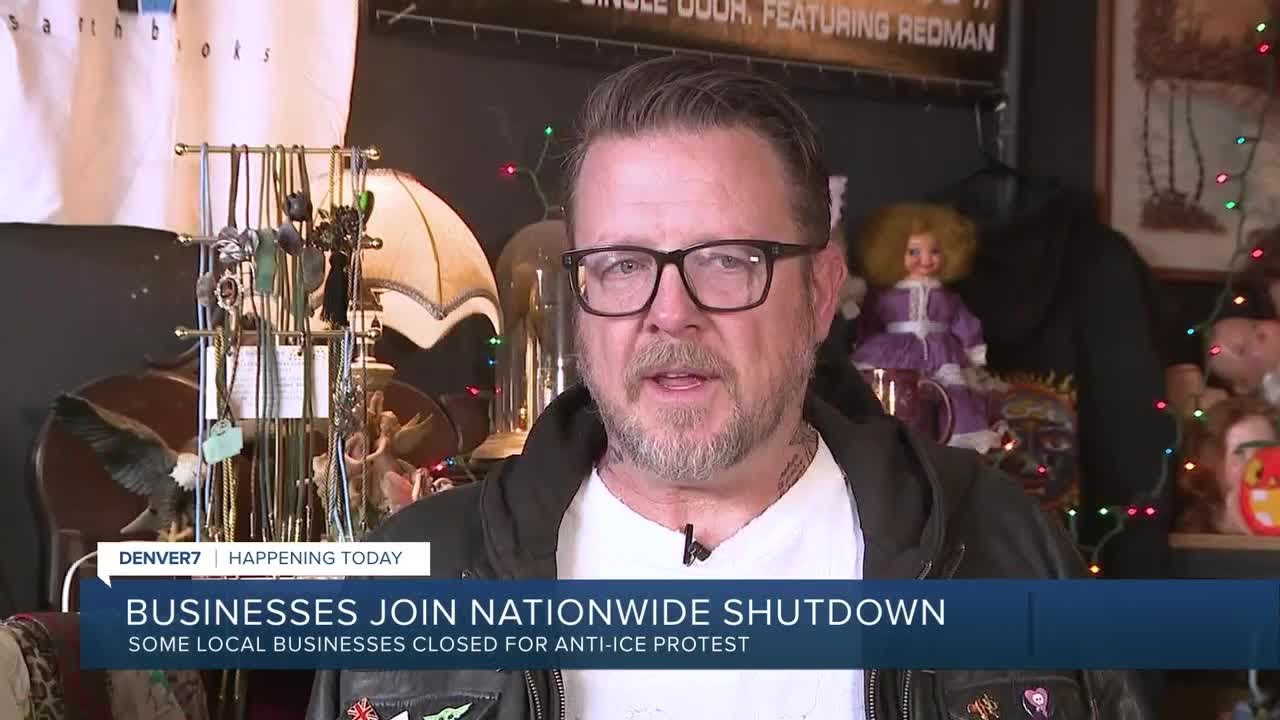 Colorado businesses participate in nationwide shutdown