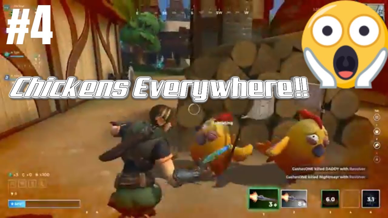 Realm Royale Daily Clips #4: chickens, Chickens, CHICKENS!! So Much Better Then Fortnite!