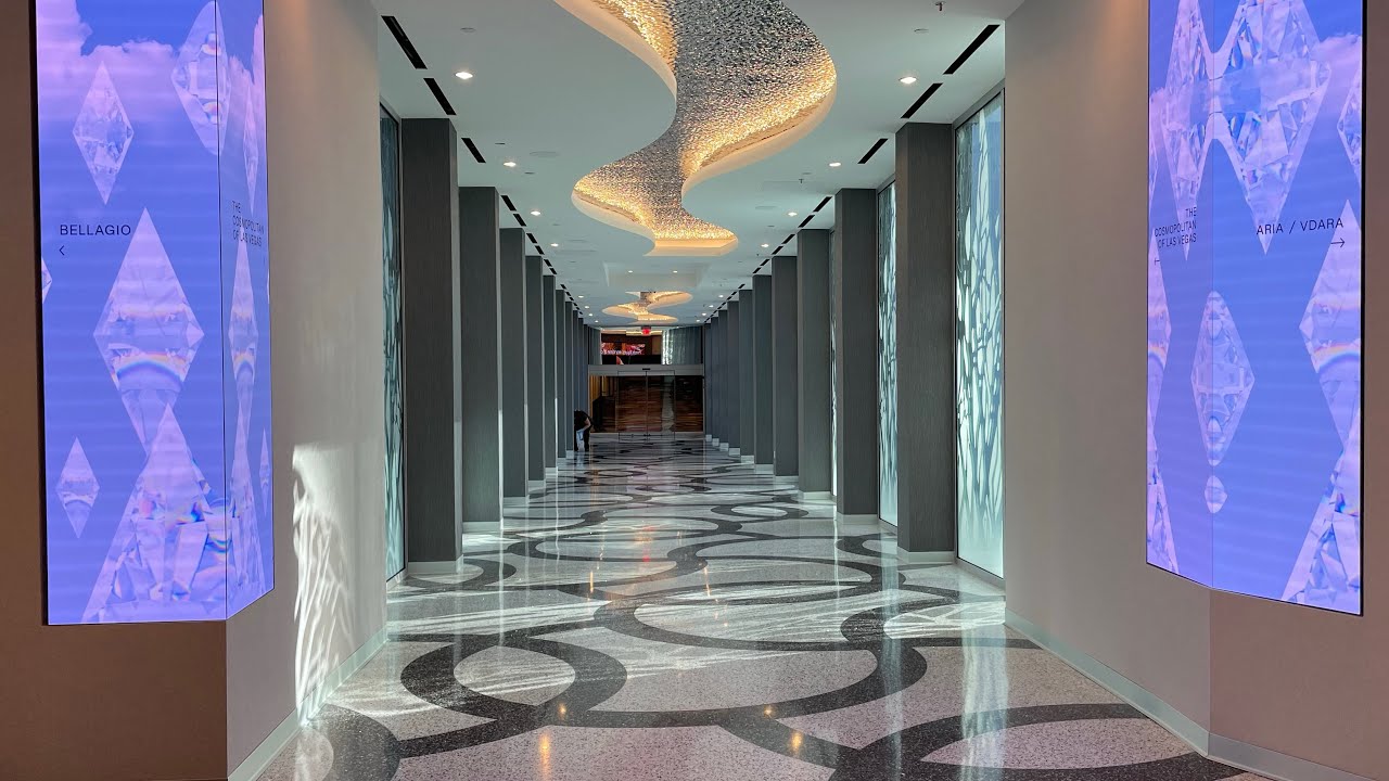 Cosmopolitan Las Vegas Bridge to Vdara and Bellagio Is Now Open! Just in time for F1