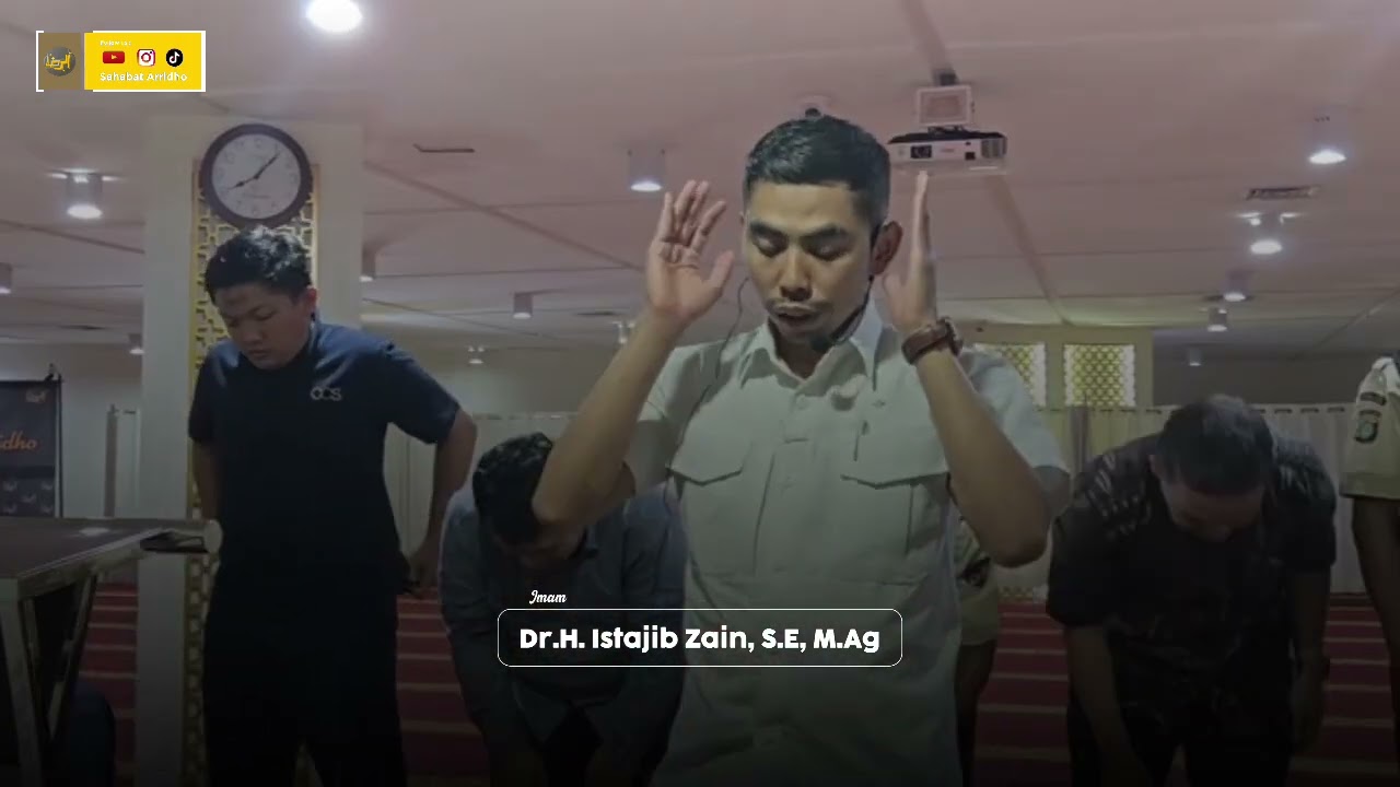 Imam Sholat Taraweh - Dr.H. Istajib Zain, S.E, M.Ag