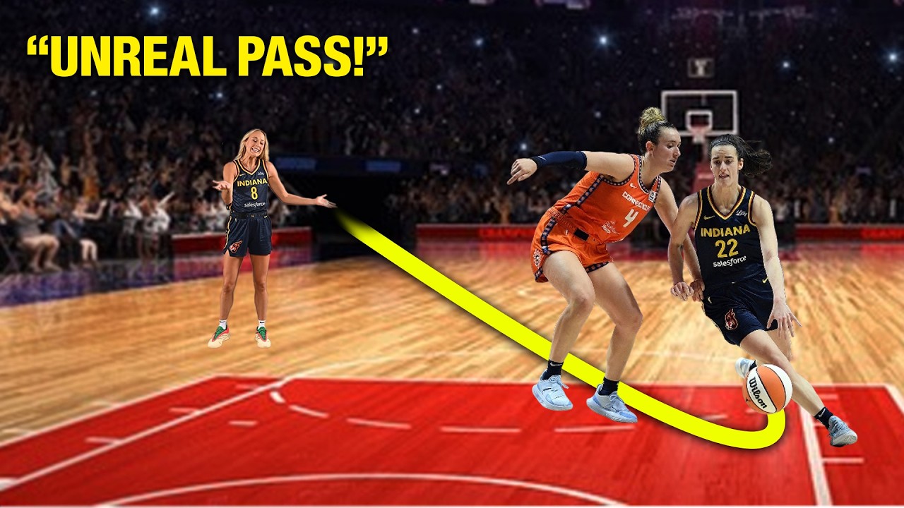 One Unreal Pass… Caitlin Clark Shocked the Entire Arena 😳💥🏀