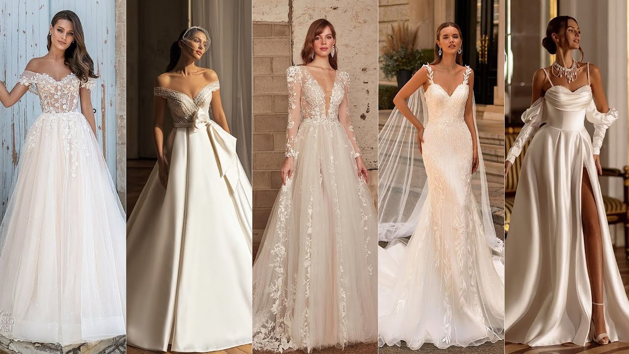 The Most Romantic Wedding Dress Trends For 2026 Elegant Minimalist Wedding Dresses