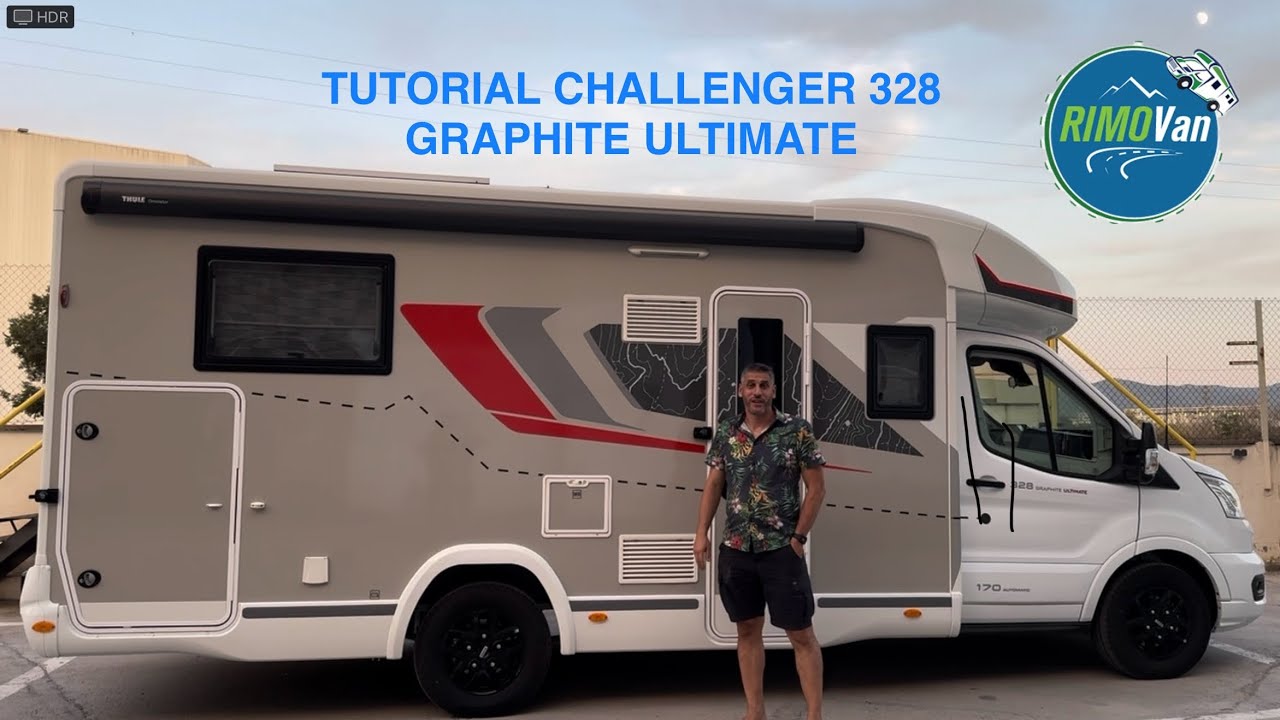 Como funciona autocaravana Challenger 328 Grpahite Ultimate con cambio automático