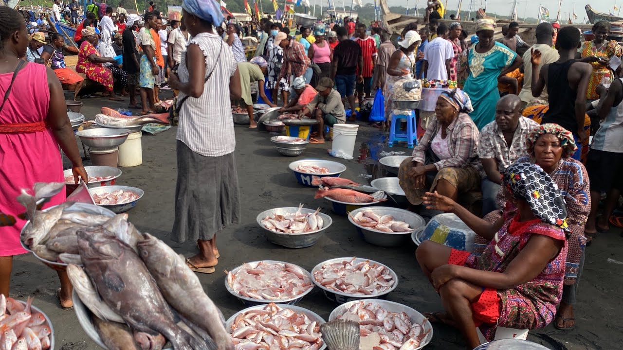 Prices Of Fish At The Sekondi Fishing Market.