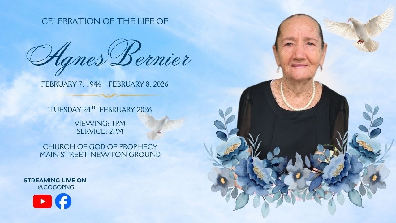 Celebration of the life of Agnes Bernier