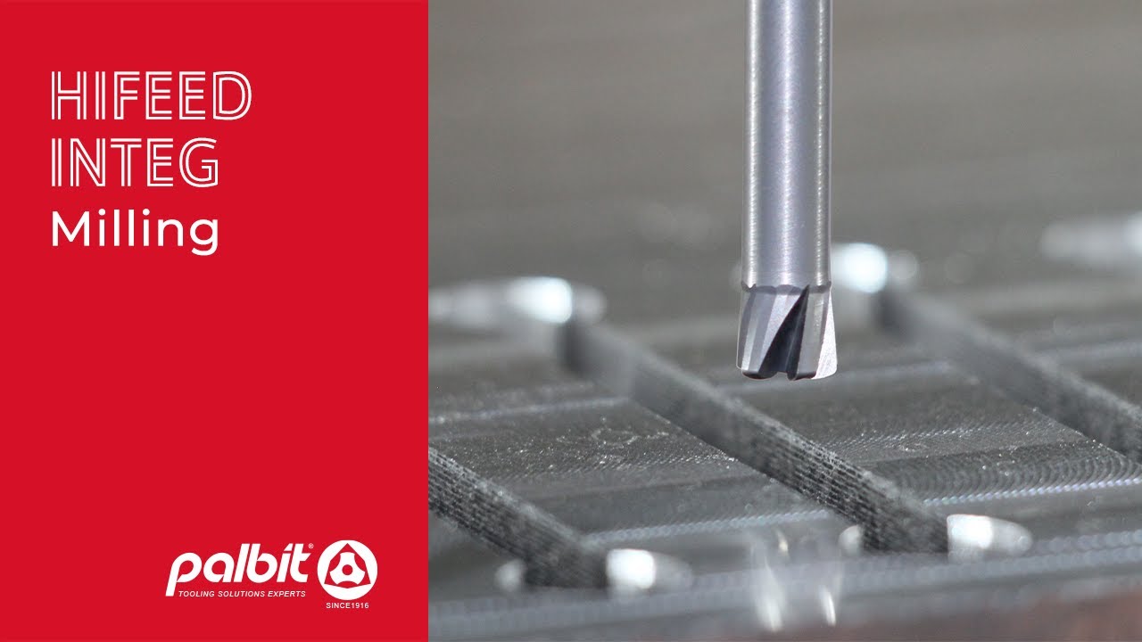 Hifeed Integ | Longer tool life with high feed solid carbide endmills