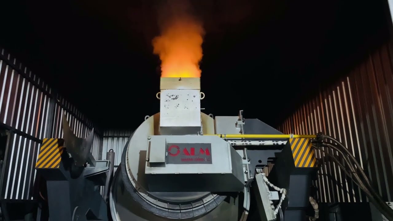 TOSUNPAŞA TRF - DEVRİLEBİLİR D&Ouml;NER FIRIN (TILTING ROTARY FURNACES)