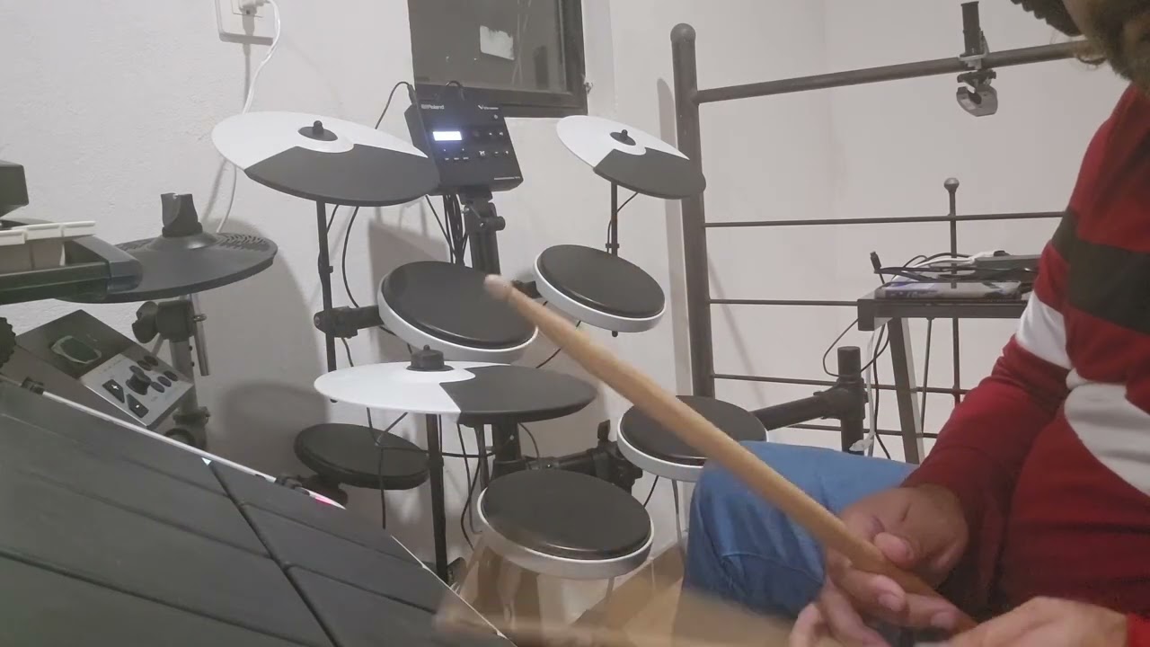Cover- hola como estas?- pegasso- bateria roland spd30.