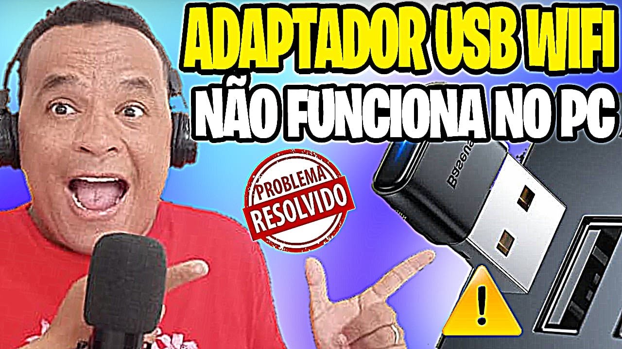 Adaptador Wifi usb não reconhece | não funciona no PC ✅Resolvido