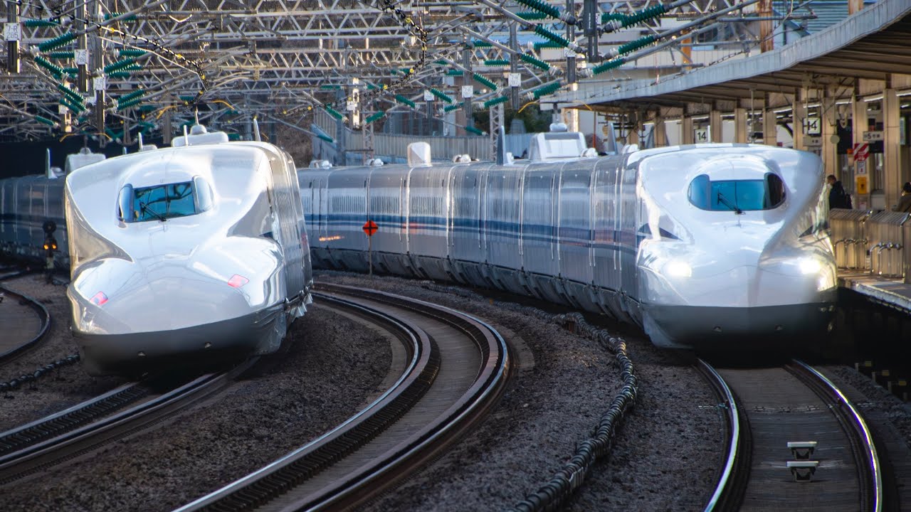FAST SHINKANSEN TRAINS!! - 60 Years of the Bullet Train