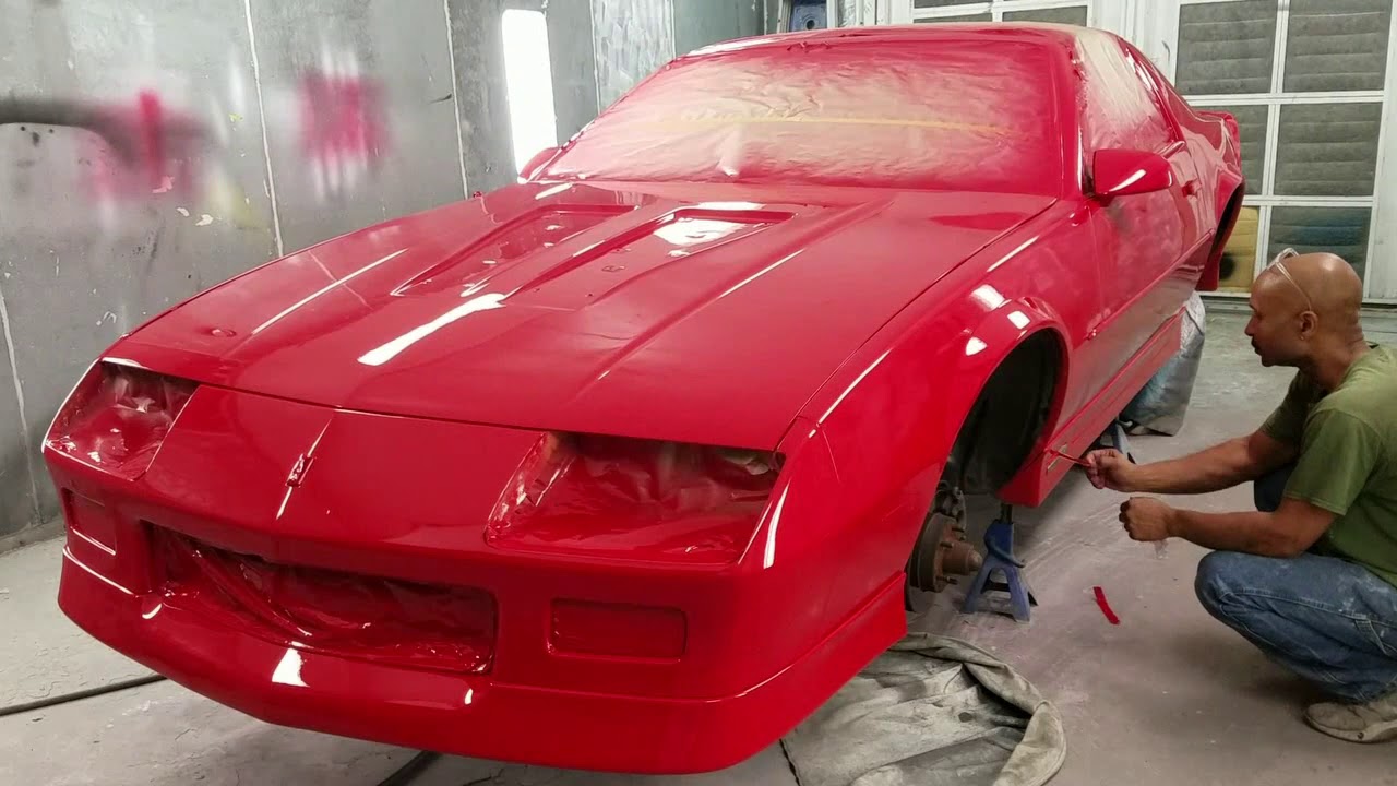 CAMARO PART 3 PAINT JOB.