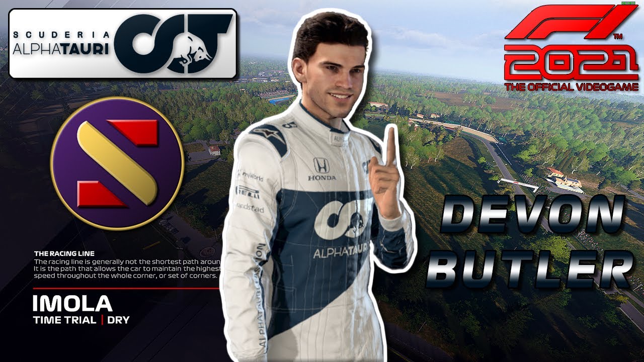 F1 2021 - DEVON BUTLER in ALPHATAURI (My Career) / S8-R3: Imola [ENG/POR-BR] 🏎🏁🏆