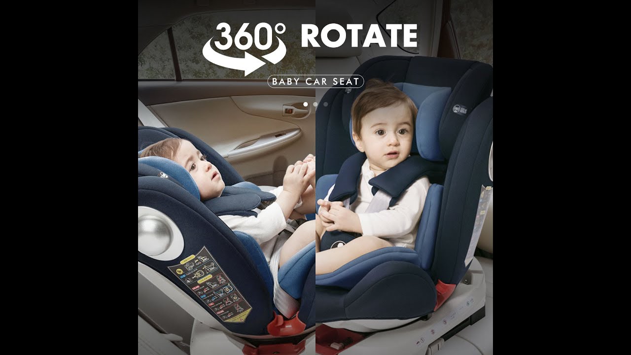 LETTAS Baby Car Seat LYB836 Installation Video