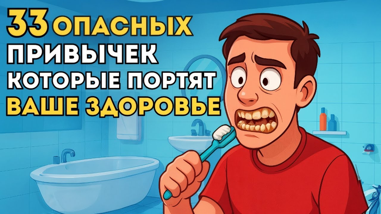 33 Ежедневные Ошибки, Которые РАЗРУШАЮТ Ваше Здоровье