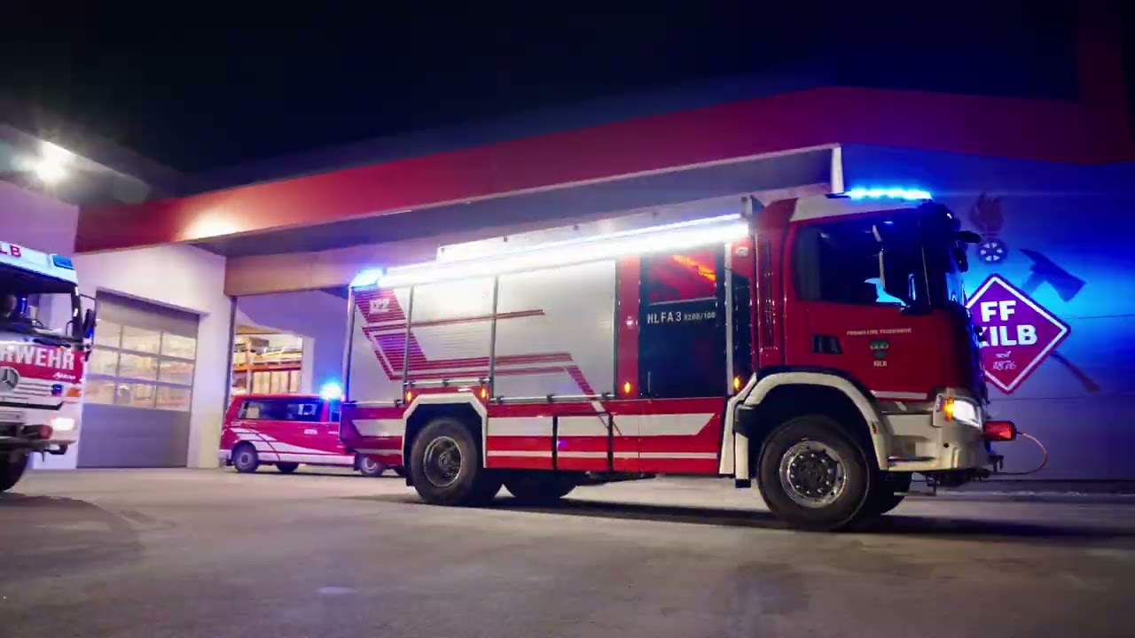 Ankunft HLFA3 - FF Kilb