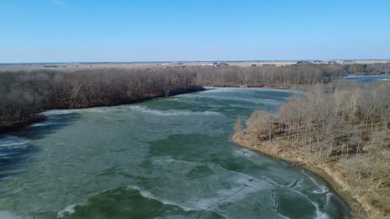 Homer Lake and the Salt Fork River