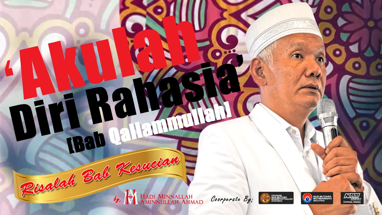 Akulah Diri Rahasia [Bab Qallammullah] Risalah Bab Kesucian